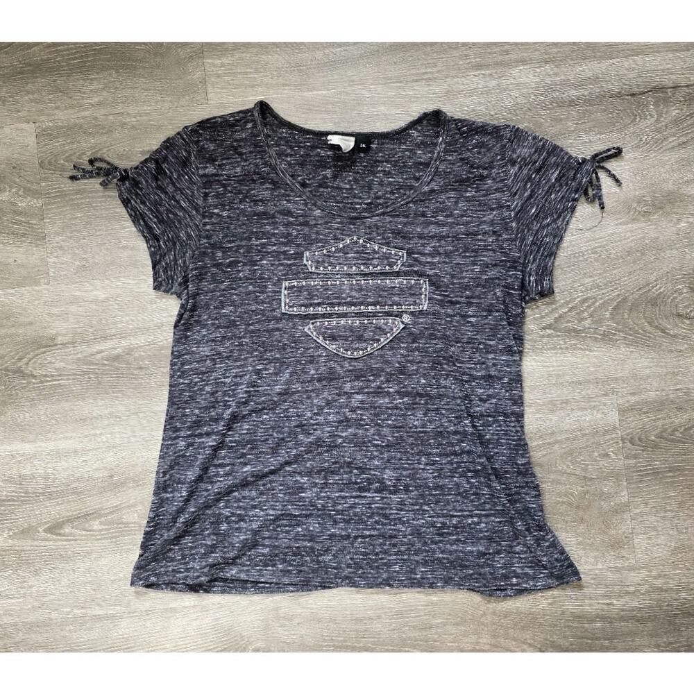 LOT Womens Harley Davidson Tshirts 2X - Picture 6 of 9